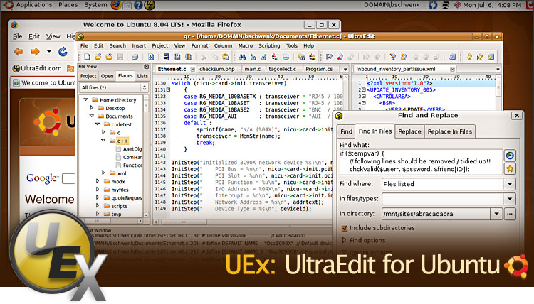 UltraEdit for Linux